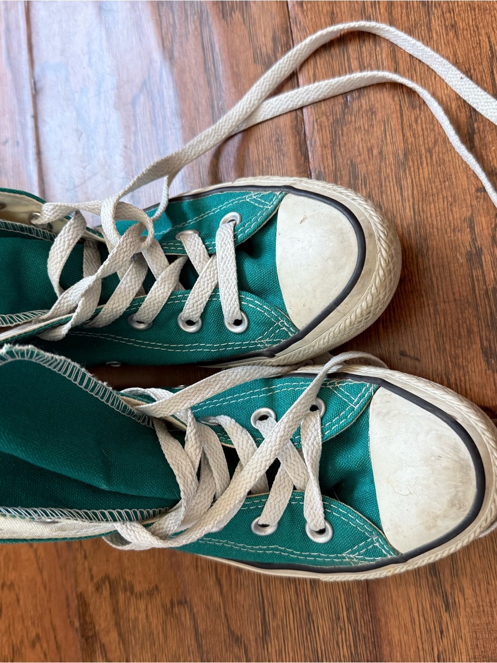 Converse Teal Green Canvas Low-Top Sneakers